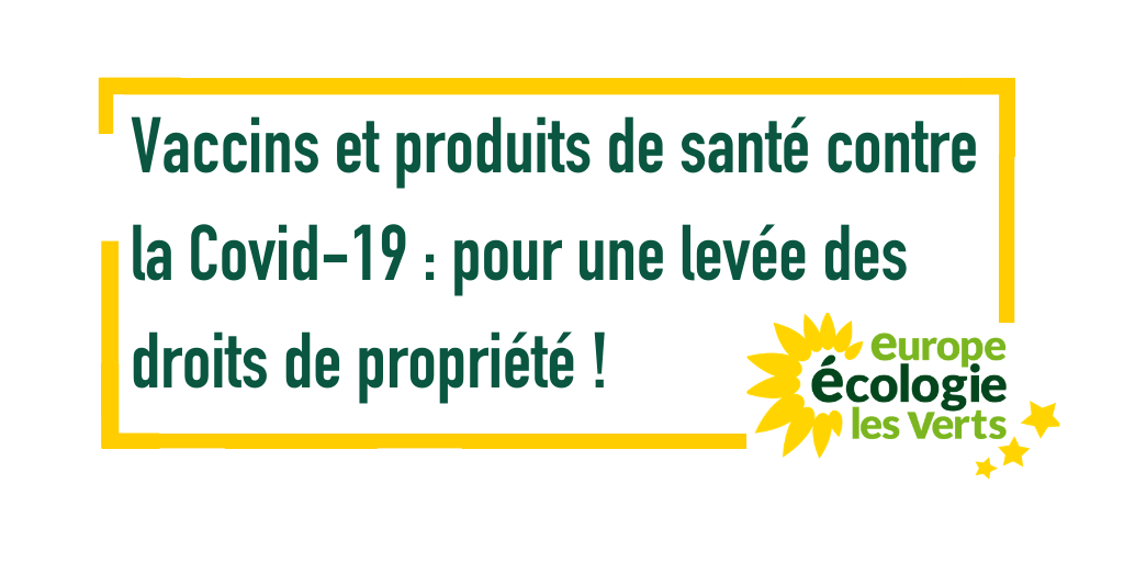 Vaccins et produits de santé contre la Covid-19 : pour une levée des droits de propriété