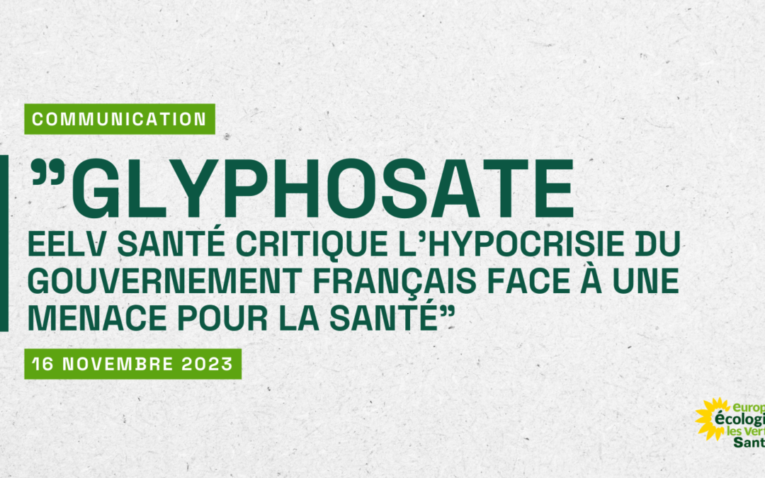 Glyphosate : l’hypocrisie du gouvernement français face à une menace pour la santé